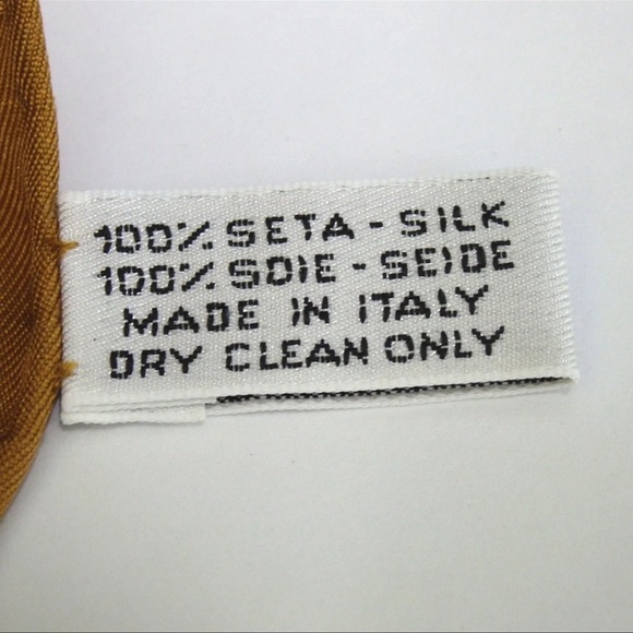 Celine Belt Chain Pattern Silk Scarf - Picture 4 of 5